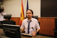 Iglesias plantea Vistalegre II como una pugna entre dos liderazgos, el suyo y el de Errejón
