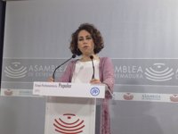 El PP de Extremadura señala que en el Gobierno "fallido" de la Junta "todo lo que tocan se convierte en paro"