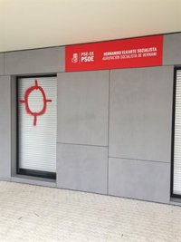 PSE de Hernani denuncia la aparición de pintadas amenazantes en su sede