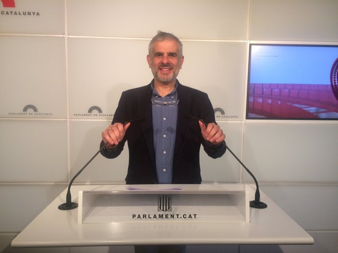 El portaveu de Cs en a Parlament, Carlos Carrizosa