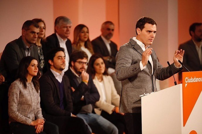 Albert Rivera i la nova Executiva de Ciutadans