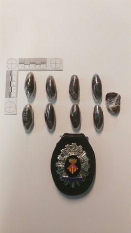 La intervenció de la policia de Sant Cugat de 79 grams d'haixix
