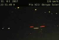 Detienen a un conductor por circular a 126 kilómetros por hora en la avenida Pío XII de Valencia