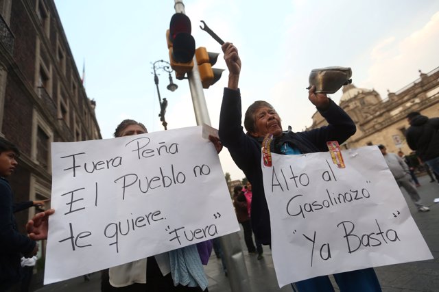 Protestas por el gasolinazo 