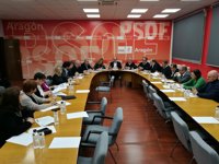 Lambán insiste en que "la única solución para aprobar los Presupuestos pasa por Podemos"