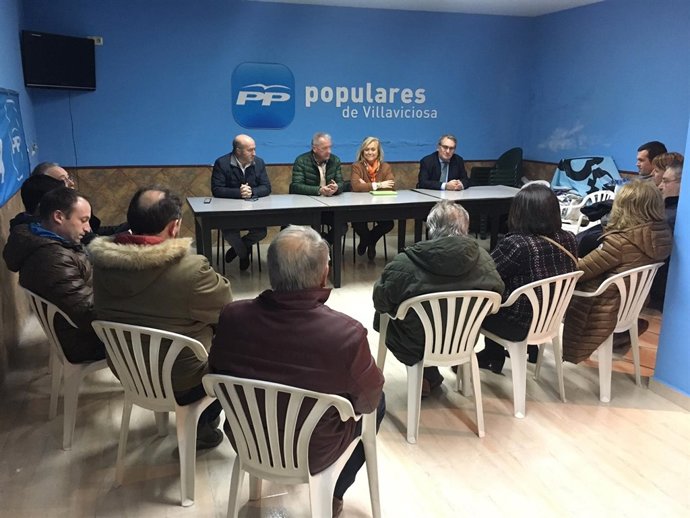 Mercedes Fernández en Villaviciosa