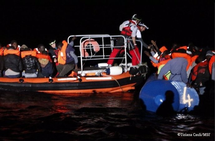 RESCATE EN EL MEDITERRÁNEO