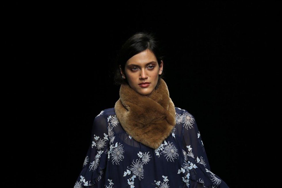 Dalianah Arekion en la 080 Barcelona Fashion/ Cordon Press