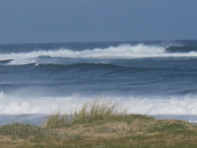 Oleaje en la costa de Lugo