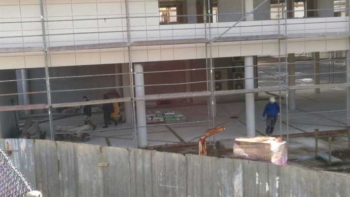 Demolición de parte del hotel Kaype en Llanes