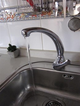 Grifo De Agua  En Un Hogar De Cáceres.