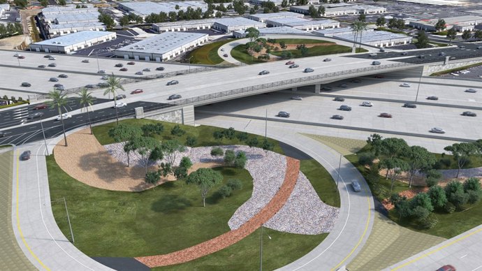 Autopista de California I-405 que remodelará OHL