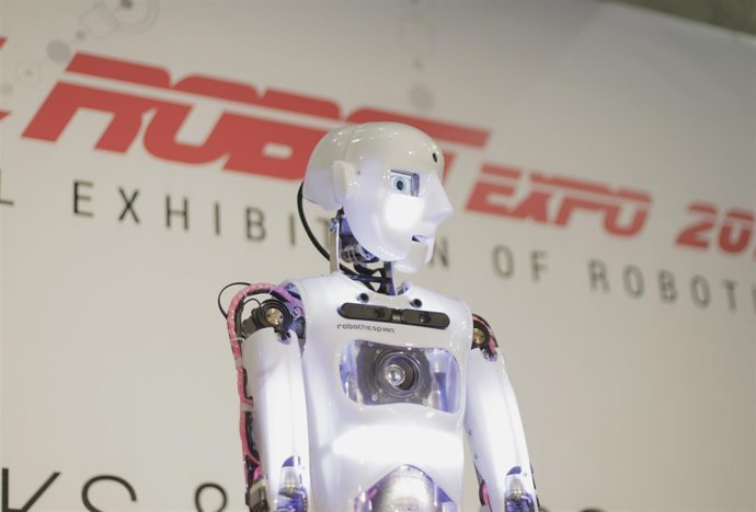 Robot asistencial en Global Robot Expo 2017