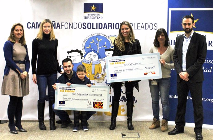 Entrega del Fondo solidario de empleados de Iberostar