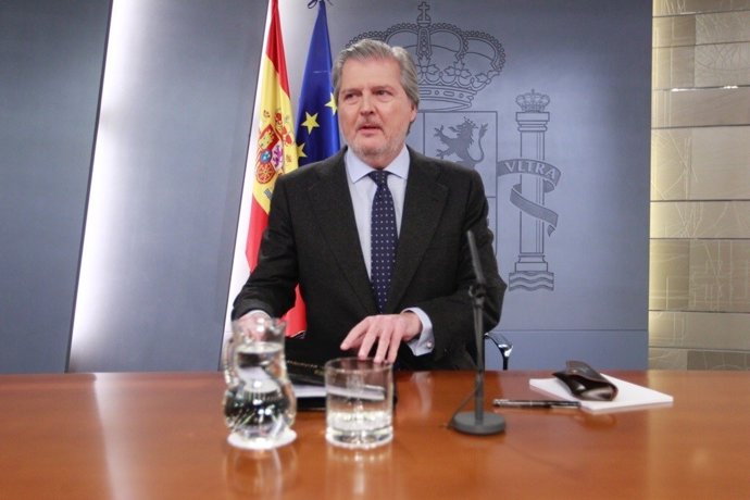 Roda de premsa d'Iñigo Méndez de Vigo després del Consell de Ministres