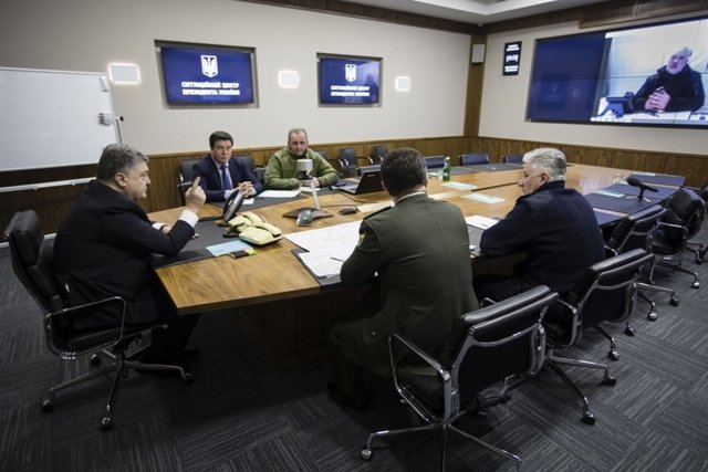 Poroshenko a Donetsk