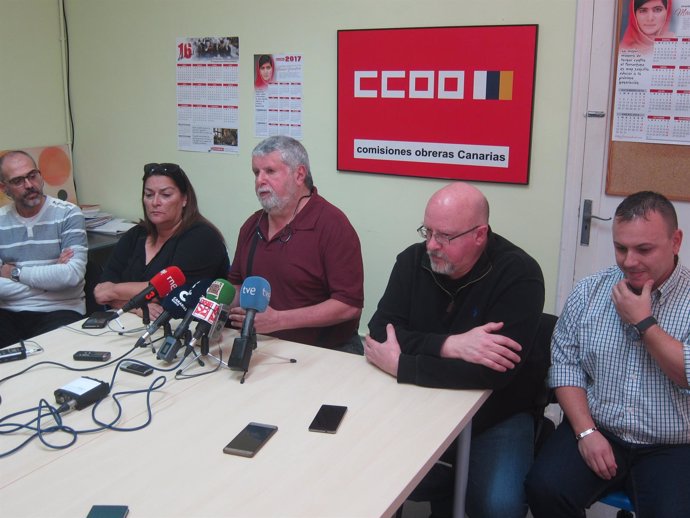 Rueda de prensa de CCOO           