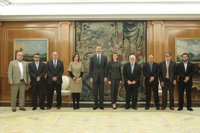 La lucha contra la islamofobia, entre los temas de la reunión del Rey Felipe VI con la Comisión Islámica de España