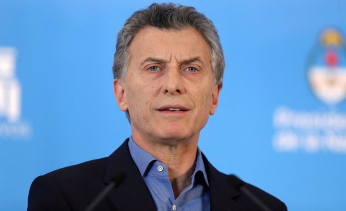 El presidente de Argentina, Mauricio Macri