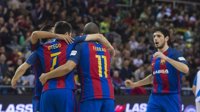 El Barça Lassa sigue líder tras golear (6-1) al Jumilla