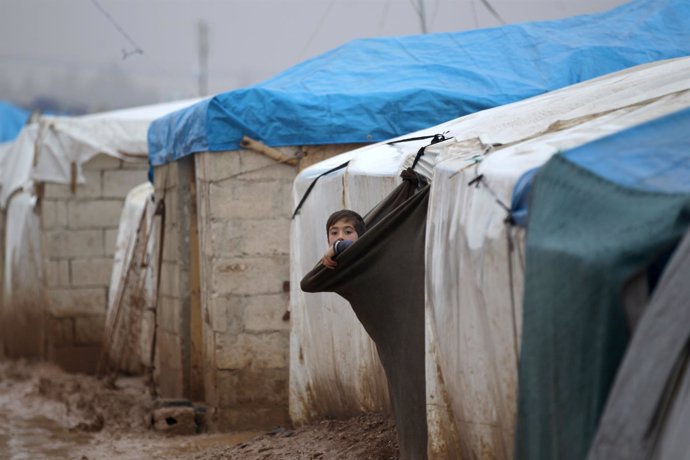 Desplazados internos de Alepo