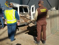 La Guardia Civil recupera en Córdoba en la última semana más de seis toneladas de aceituna robada