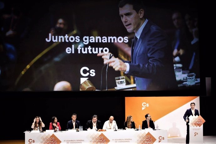 Rivera en la Asamblea de Ciudadanos