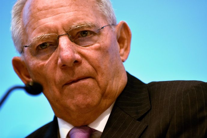 El ministro de Finanzas alemán, Wolfgang Schaeuble