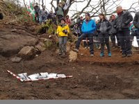 Exhumados los restos mortales de un combatiente de la Guerra Civil