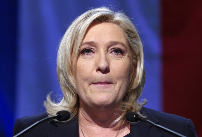 La líder del ultraderechista Frente Nacional, Marine Le Pen