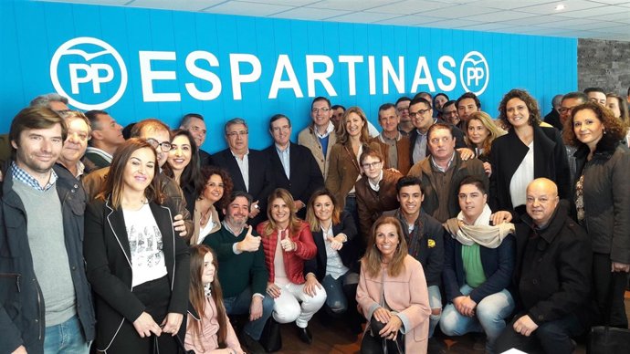 Acto del PP en Espartinas con Juan Bueno y Juan Ignacio Zoido