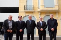 Brufau (Repsol) inaugura una nueva avenida en La Pobla de Mafumet (Tarragona)