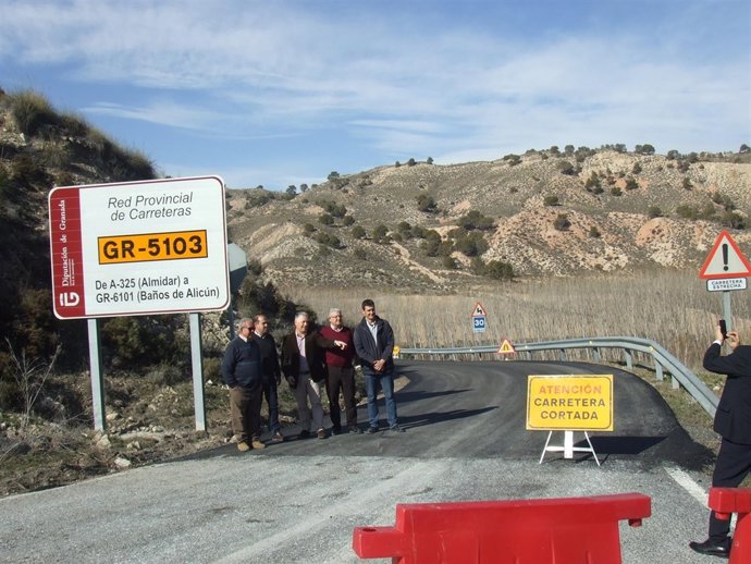 La Diputación de Granada invierte en la red provincial de carreteras