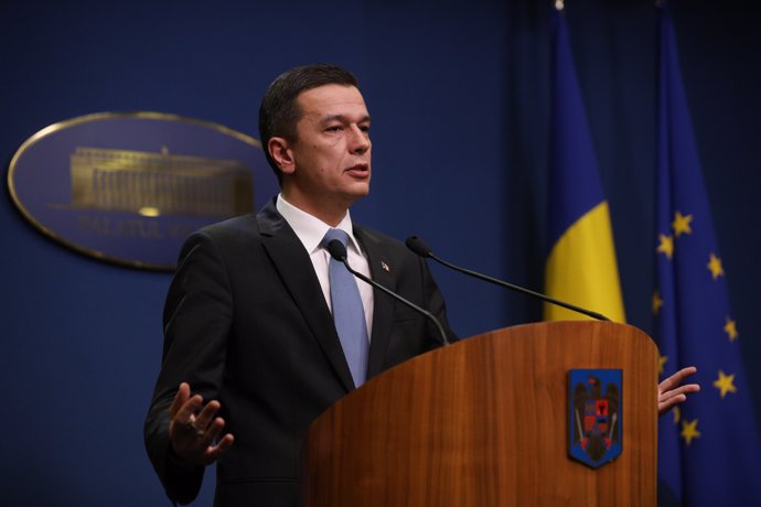 El primer ministro de Rumanía, Sorin Grindeanu