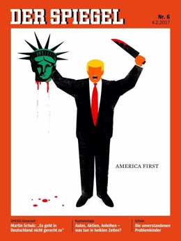 Portada de 'Der Spiegel' sobre Donald Trump 