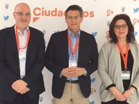 Luis Salvador, María del Mar Sánchez y Raúl Fernández, elegidos para formar parte del Consejo General de Ciudadanos