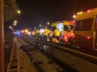 Muere un motorista en un accidente en la M-40 en San Blas