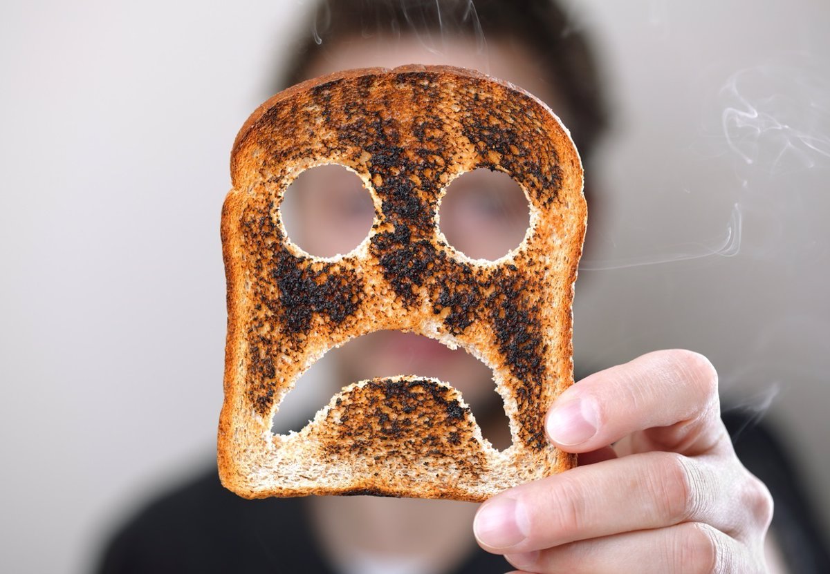 Alimentos quemados, un peligro habitual para la salud