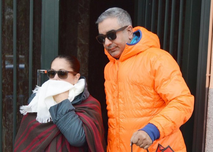 Isabel Pantoja hace vida normal en Madrid./ Europa Press