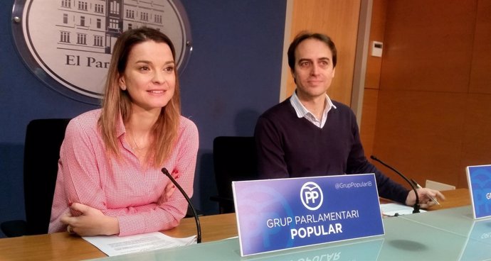 Margalida Prohens y Álvaro Gijón