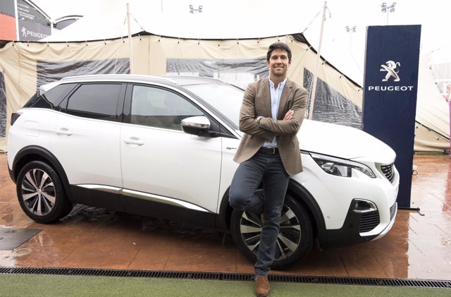 Fernando Verdasco en un acto con Peugeot