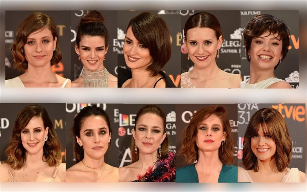 Peinados en los Goya que llevarás este 2017