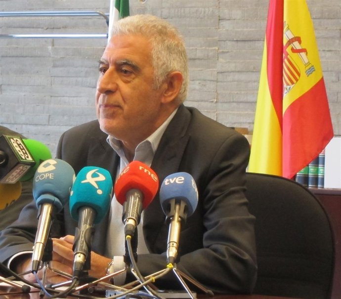 Rafael Rodríguez, durante la rueda de prensa              