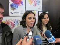 Montero tacha de "barbaridades" las acusaciones de Alegre y dice que Iglesias sabe liderar "equipos plurales"