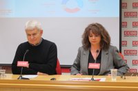 CCOO acusa a Cospedal del recurso a las cláusulas sociales y dice que "da alas a los golfos"