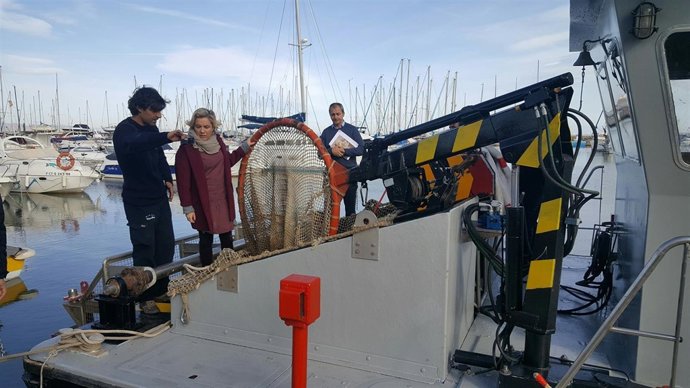 Imagen de la presentación del barco