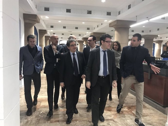 Enric Millo (delegado del Gobierno en Catalunya) ministro Álvaro Nadal