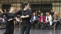 Susana Díaz asiste al ensayo del nuevo montaje que el Ballet Flamenco de Andalucía estrenará en el Festival de Jerez