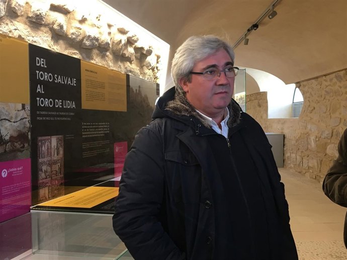 Bartolomé Cruz, en el Museo Taurino de Baeza