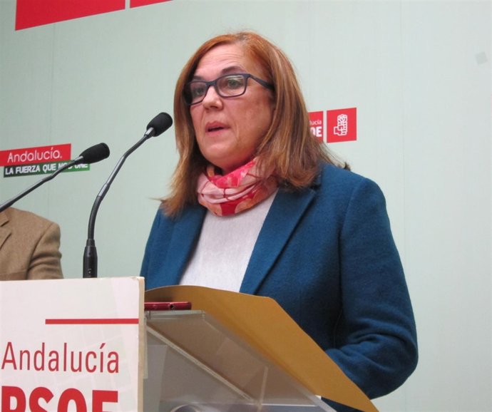 La alcaldesa de Obejo, Dolores López (PSOE)                        
